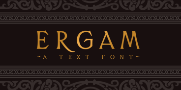 Ergam Font