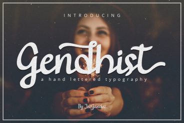 Fontbundles - Gendhist Font