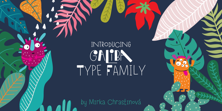 Galiba Font Family