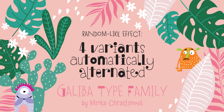 Galiba Font Family