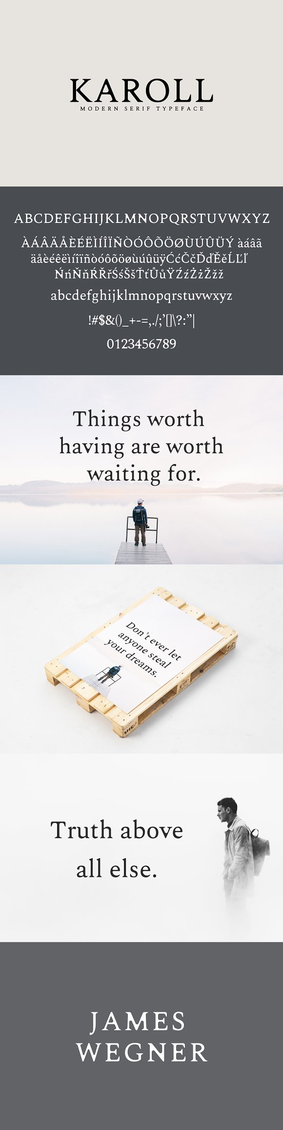 Karoll Modern Serif Font Family