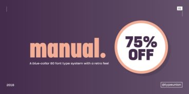 Manual Font Sans Serif