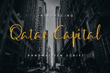 Qatar Capital tScripFont