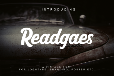 Readgaes Script Font