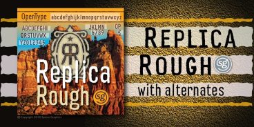 Replica Rough SG™ Font Family