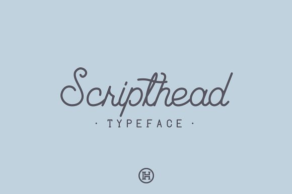 Scripthead Typeface Scripthead Typeface