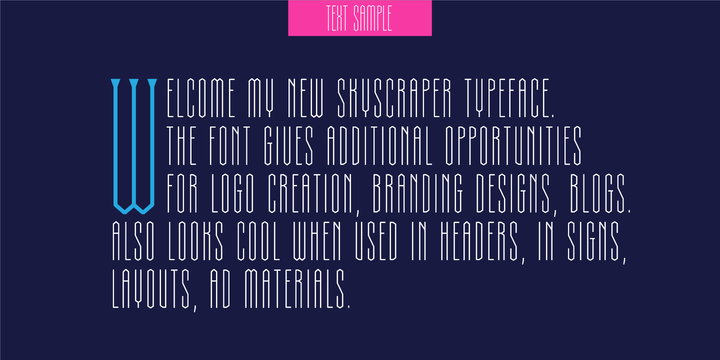 Skyscraper Font Family Skyscraper Font Family