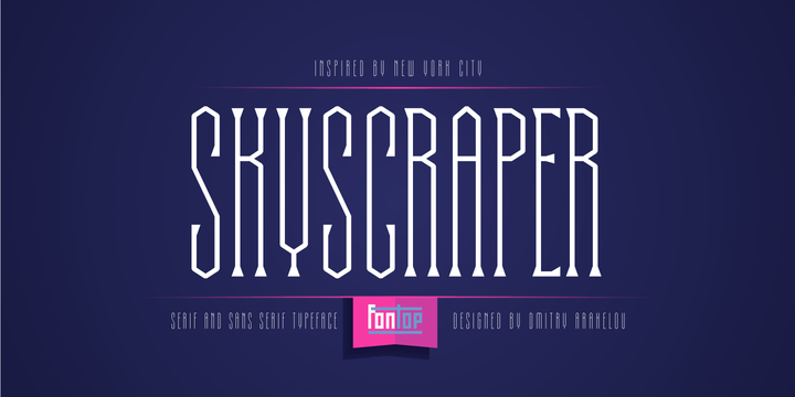 Skyscraper Font Family Skyscraper Font Family