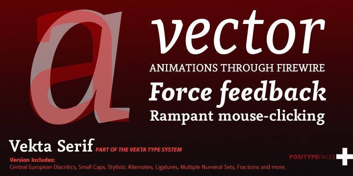 Vekta Serif Font Family