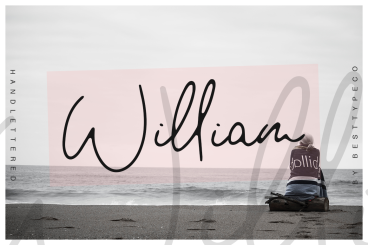 William Script Font