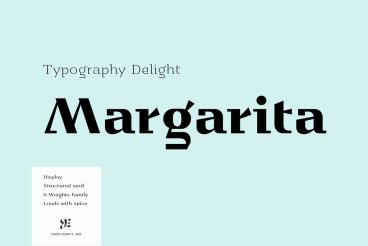 YE Margarita Font Family
