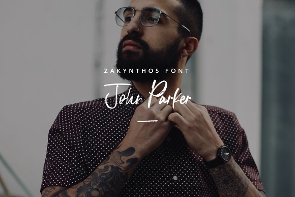 Zakynthos Handwritten Typeface Font