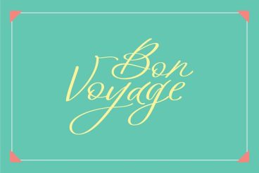 Bon Voyage Font Script