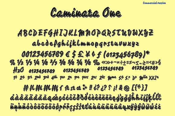 Caminata fonts Caminata fonts
