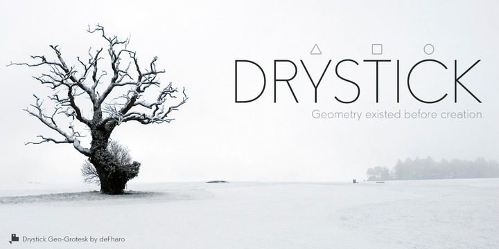 Drystick Geo Grotesk Font Family