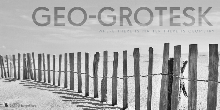Drystick Geo Grotesk Font Family