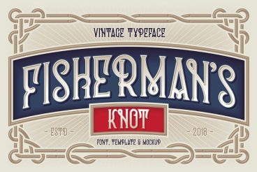 Fisherman's Knot. Font & Graphics