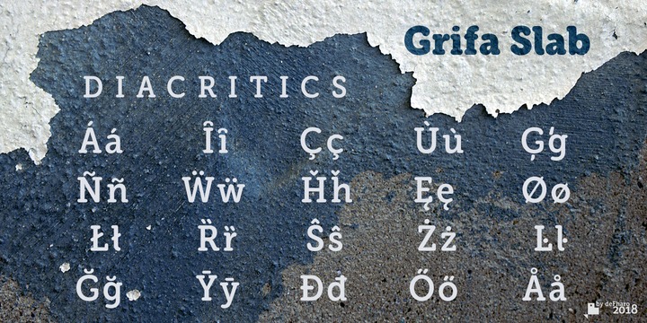 Grifa Slab Font Family