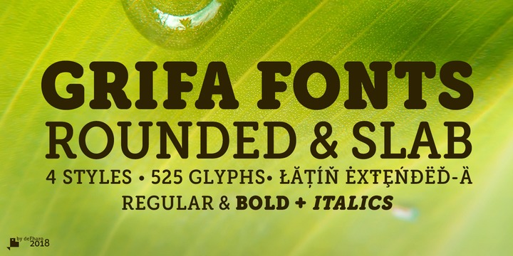 Grifa Slab Font Family