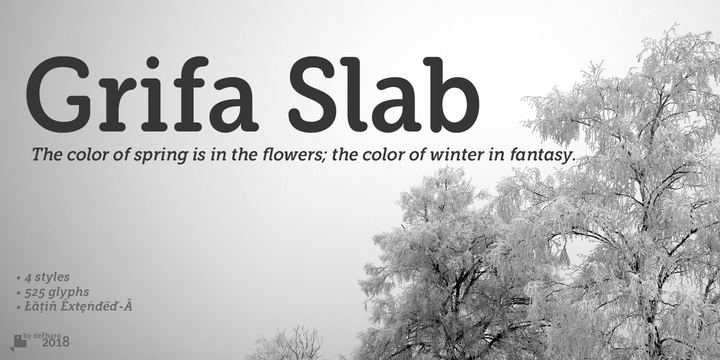 Grifa Slab Font Family
