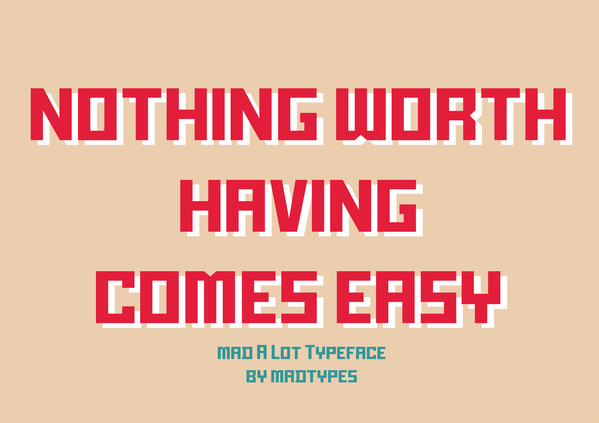 Mad A Lot Font