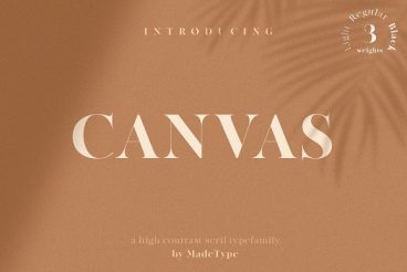 MADE Canvas Font