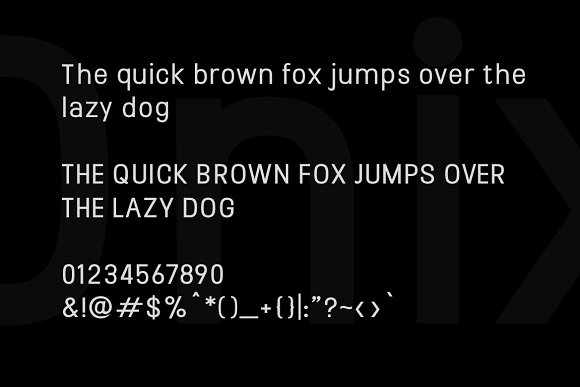 ONIX - Stylish Typeface + Web Fonts