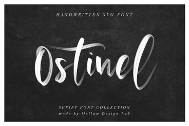Ostinel SVG Font