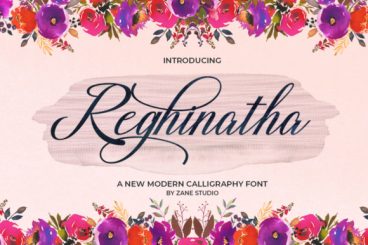 Reghinatha Script Font