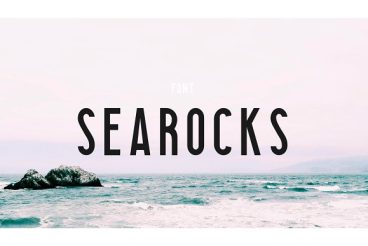 Searocks | A clean condensed font