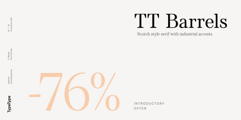 TT Barrels Font
