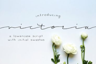 Victoria Script Font