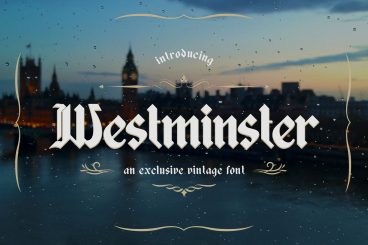 Westminster Font Script