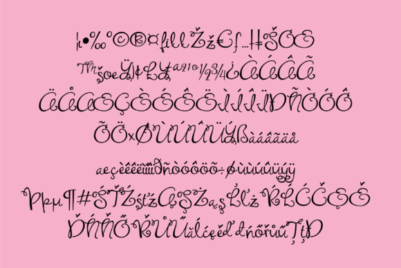 Aphrodisiac Script Font