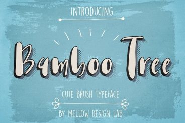 Bamboo Tree Font