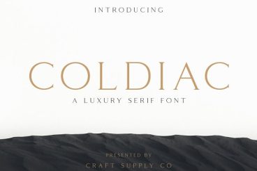 Coldiac - Luxury Serif Font
