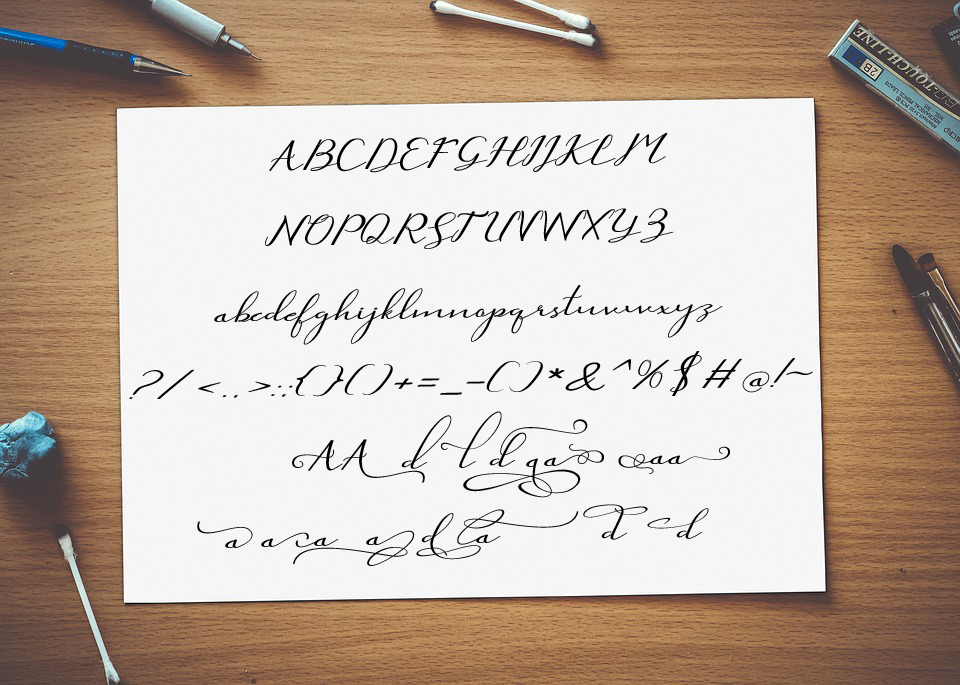 Gladiolus Script Font