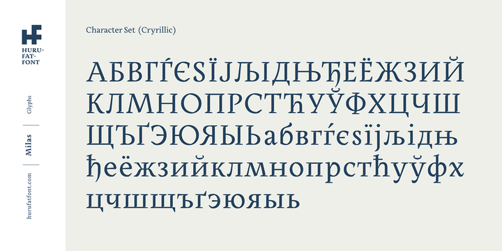 Milas Font Family Milas Font Family