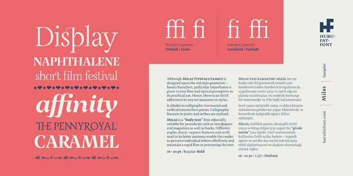 Milas Font Family Milas Font Family