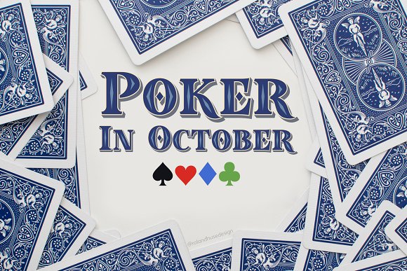 Poker In October Layered Color Font