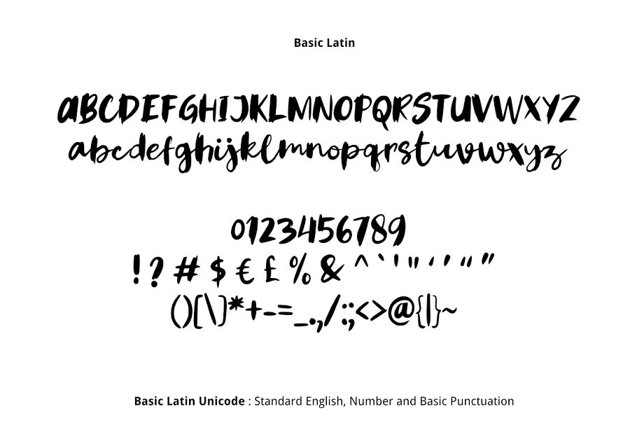 Rainy Day Brush Font