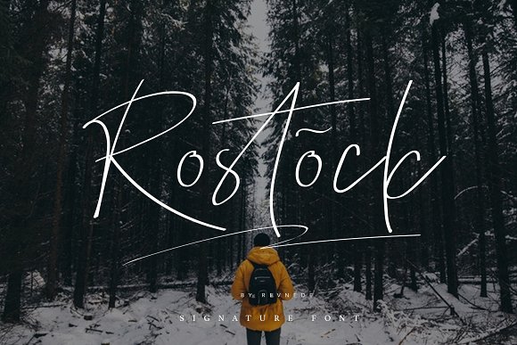 Rostock Script Font