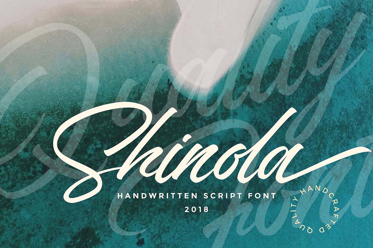 Shinola Handwritten Script