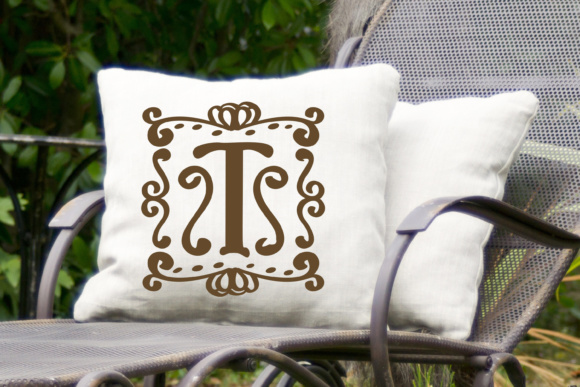 Square Name Monogram Square Ornamental Monogram - Free Font