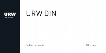 URW DIN FONT