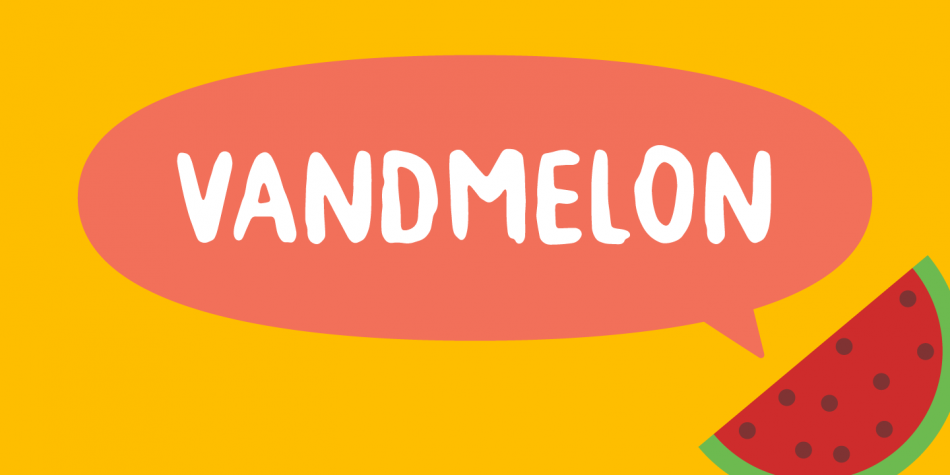 Vandmelon Font