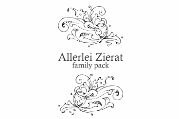Allerlei Zierat (PACK 5 FONTS)Symbol Font