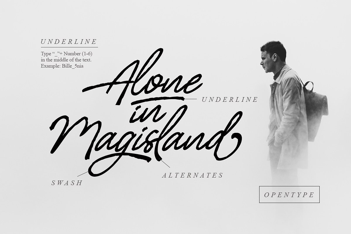 Billenia - Script Font