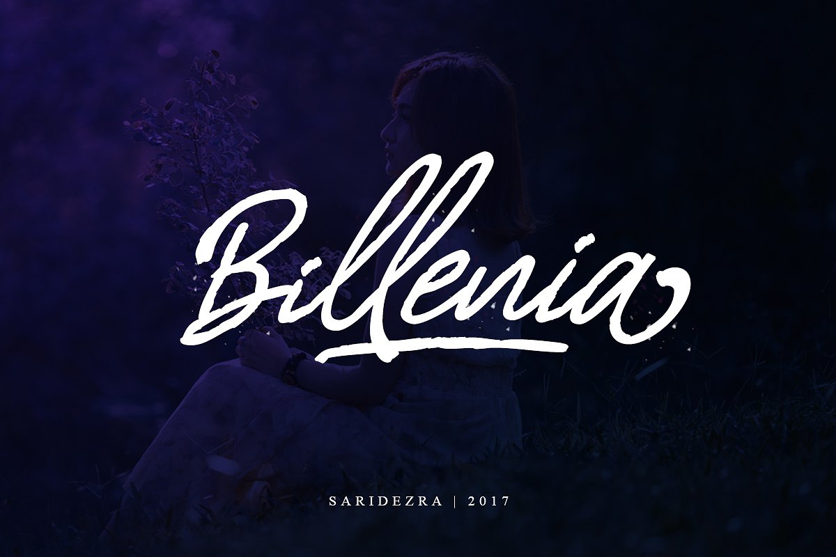 Billenia - Script Font