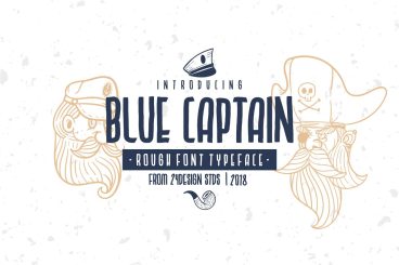 BLUE CAPTAIN TYPEFACE